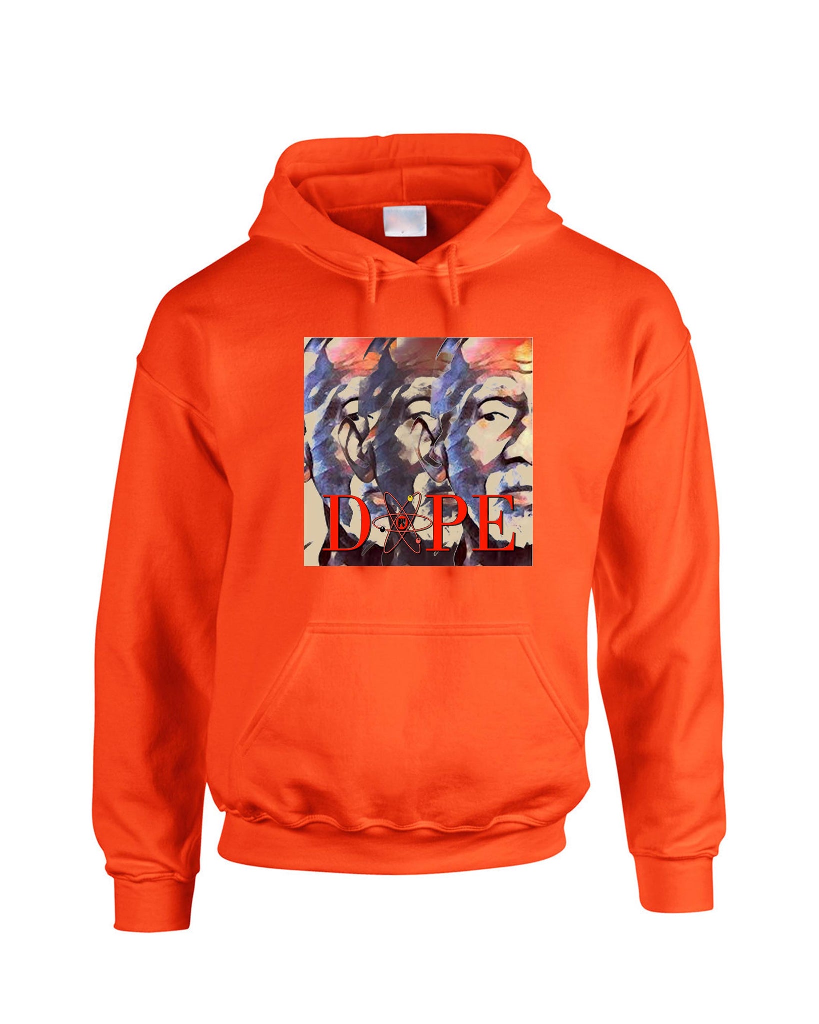 DOPE Man Hoodie -Orange