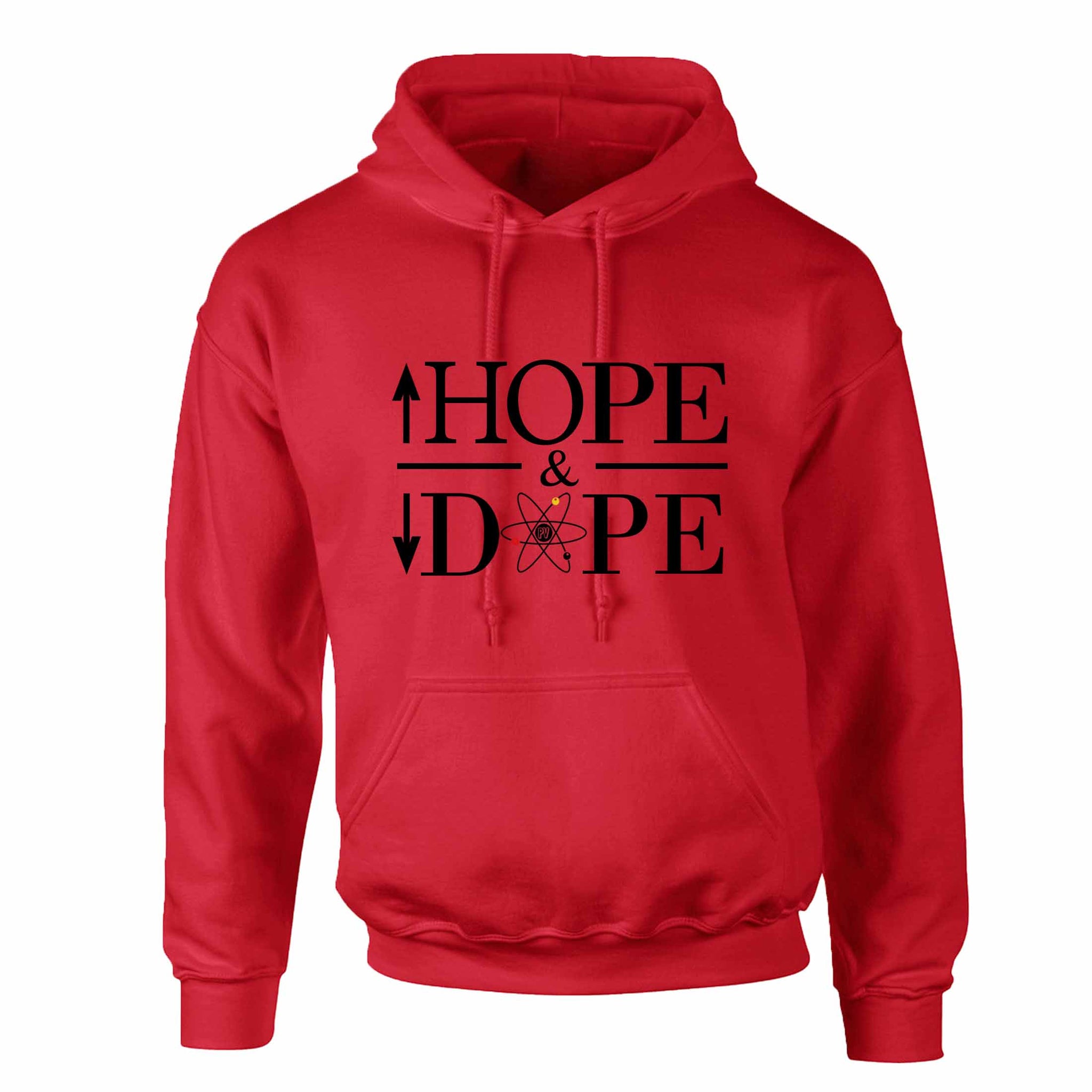 Down with DOPE Hoodie - Red